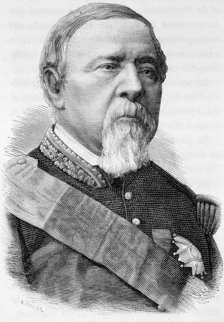 Retrato del General Ladmirault - en “L