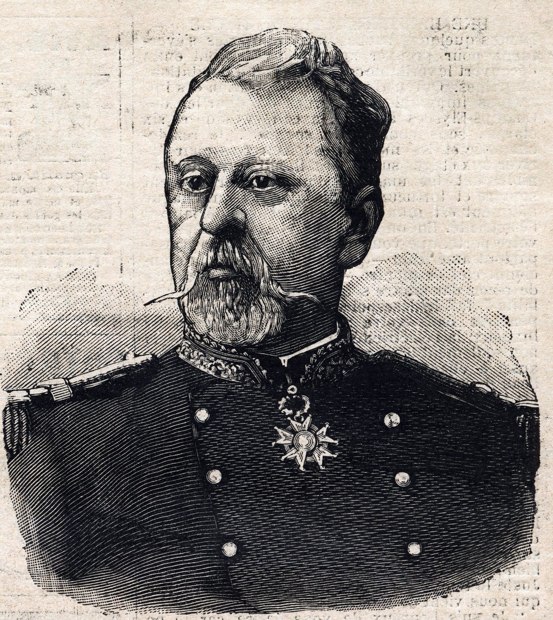 Retrato del General Poilloue de St Mars (1832-1897) de French School