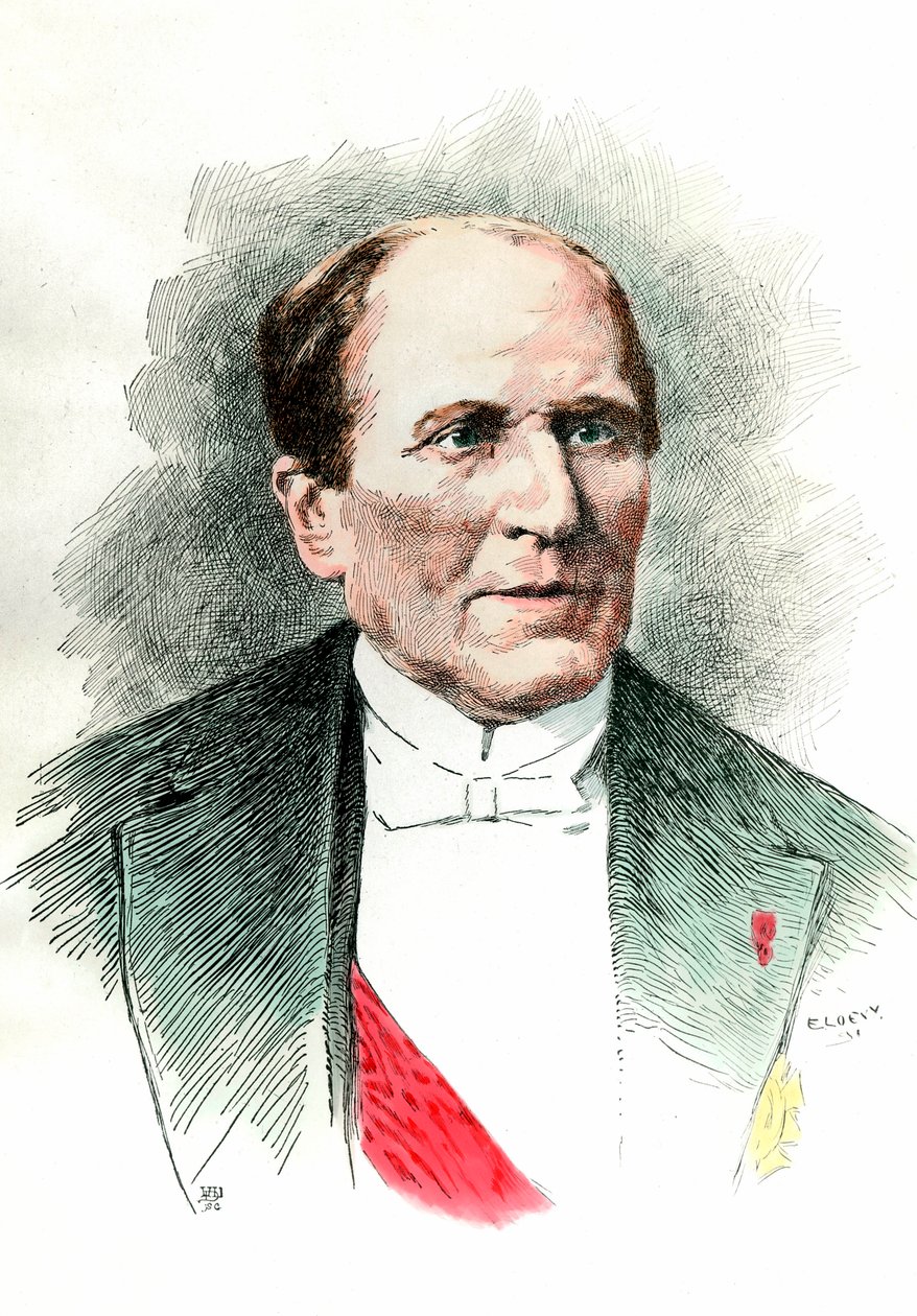Retrato de Georges Eugene Haussmann, llamado Barón Haussmann de French School