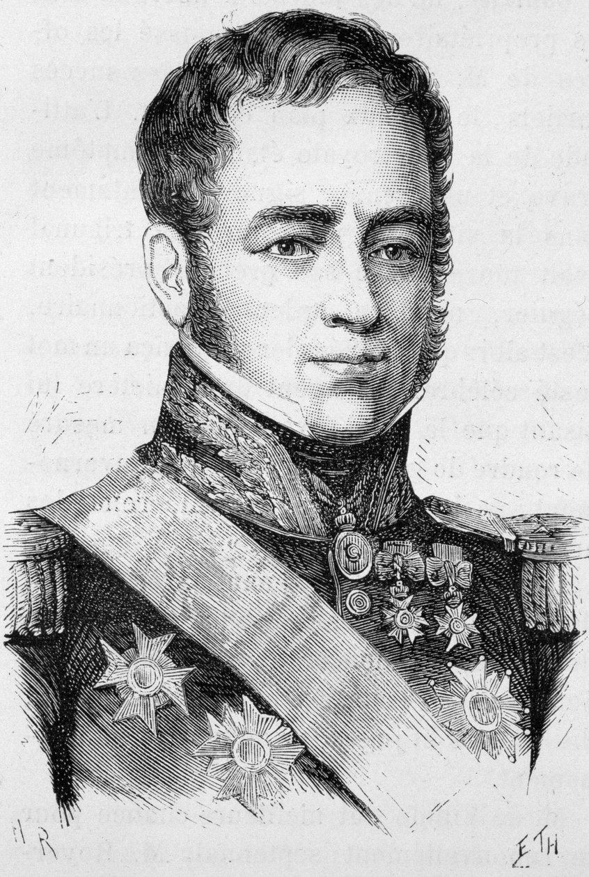 Retrato de Guilleminot - en "L
