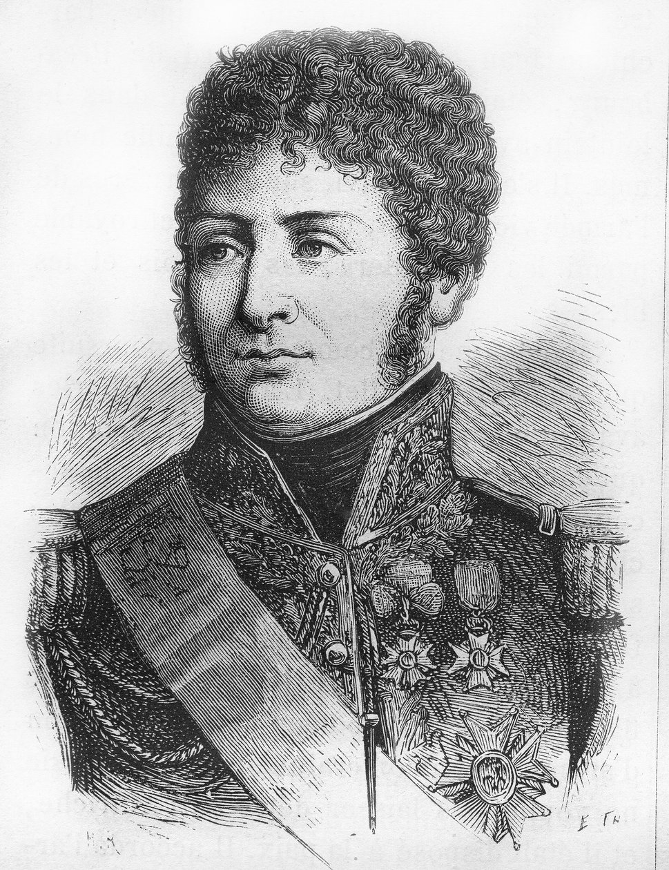 Retrato de Henri Clarke, general y político francés (Duque de Feltre 1809) de French School