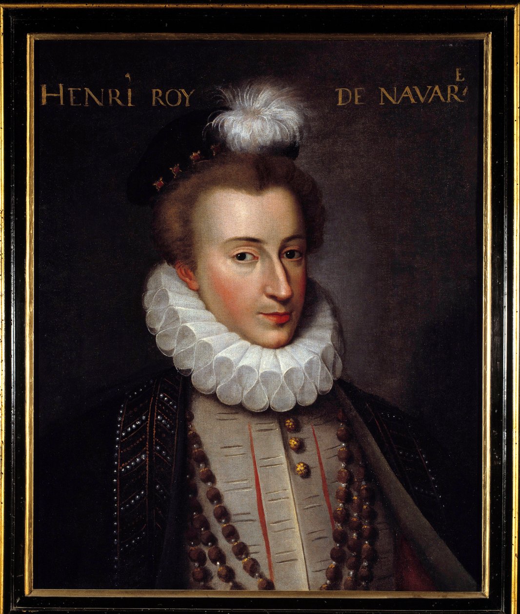 Retrato de Enrique IV (1553-1610) Rey de Francia de French School