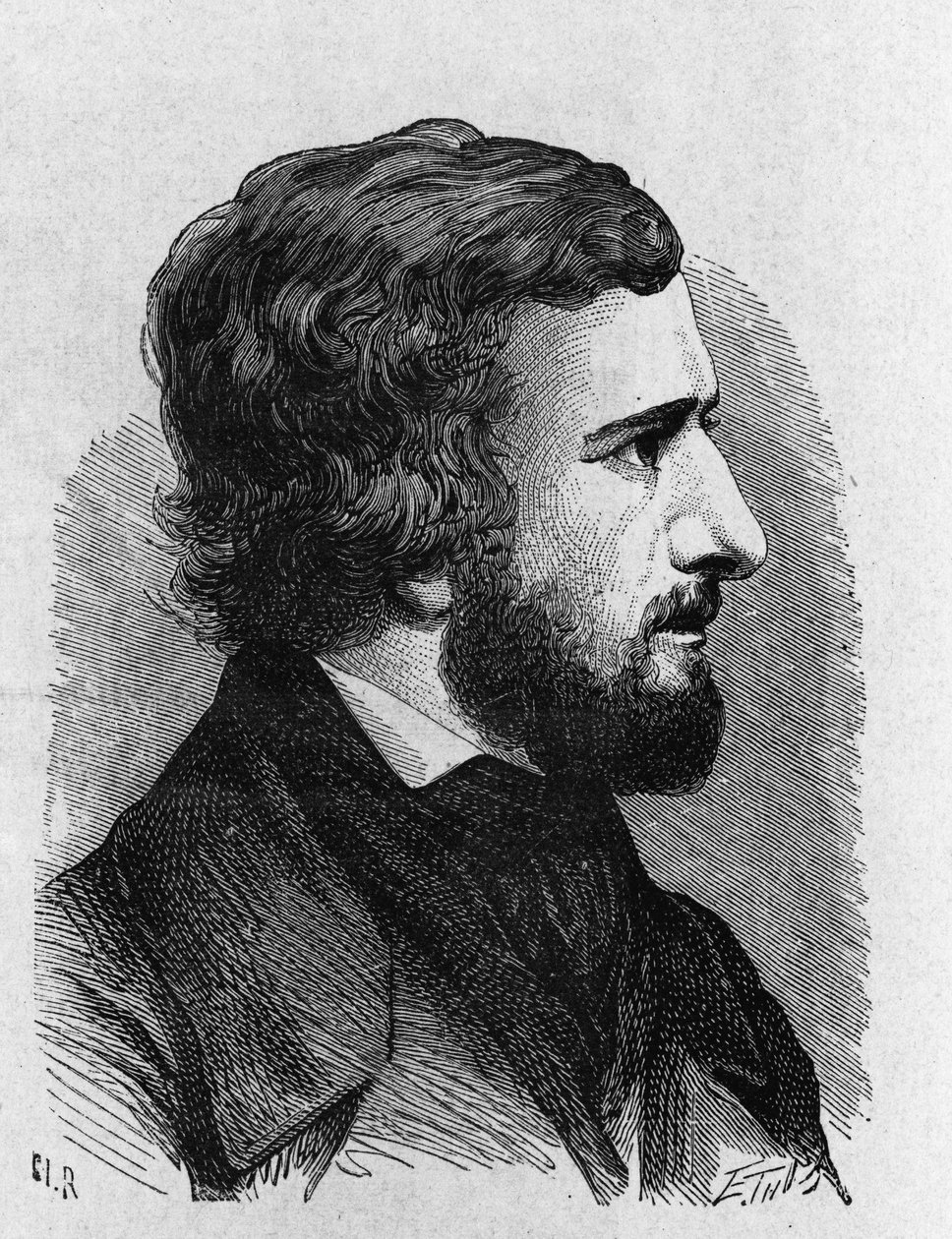 Retrato de Hippolyte Fizeau (1819 - 1896) - en “Album of Science; illustrious scholars; Great discoveries” 1896. de French School