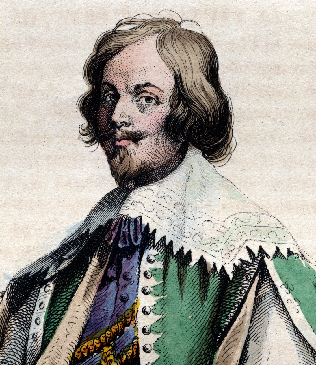 Retrato de Jacques Callot (1592-1635), grabador y dibujante francés de French School