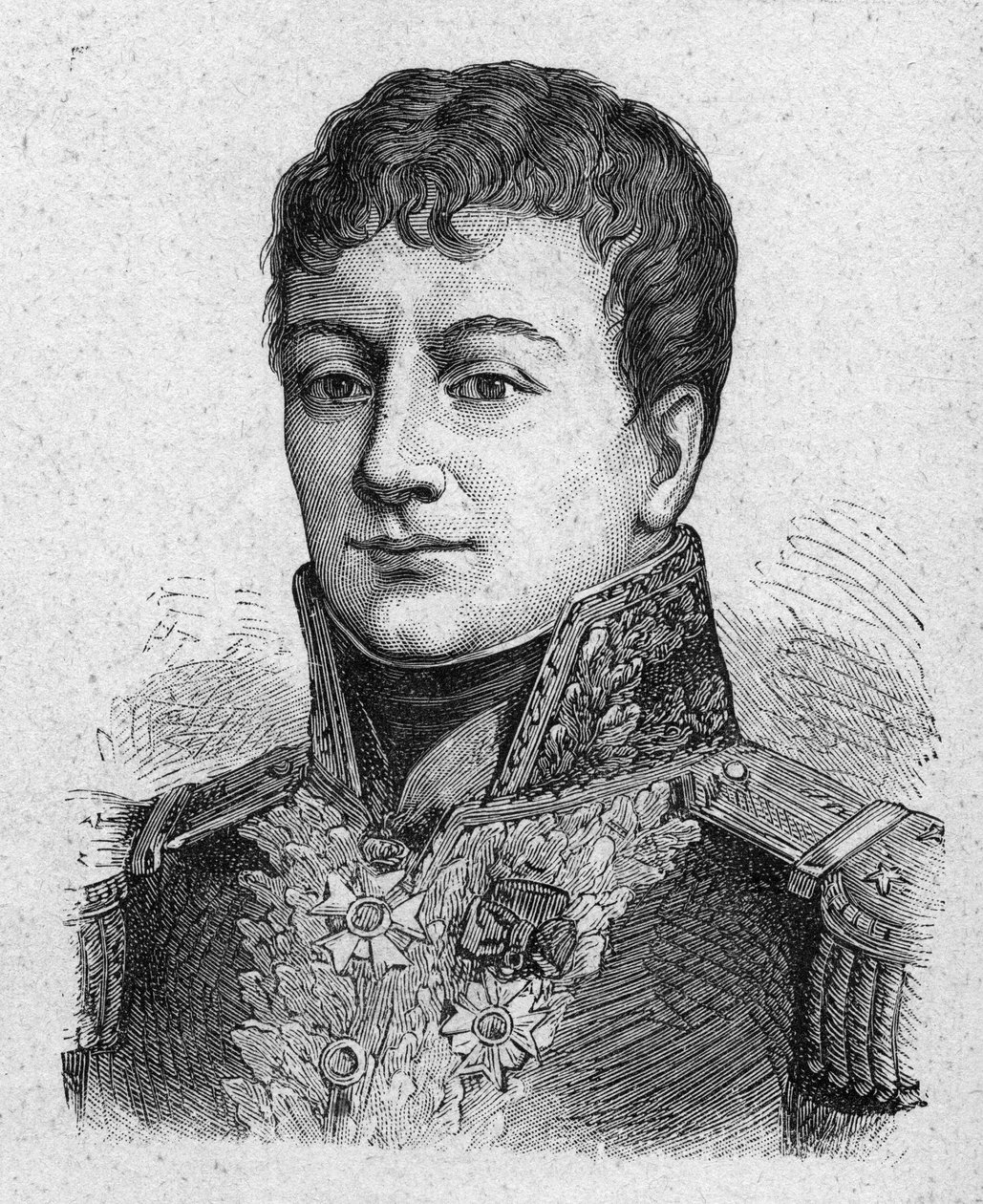 Retrato de Jean-Baptiste Raymond Lacrosse (1765-1829) Primer Comisionado de la República y Gobernador de Guadalupe de French School