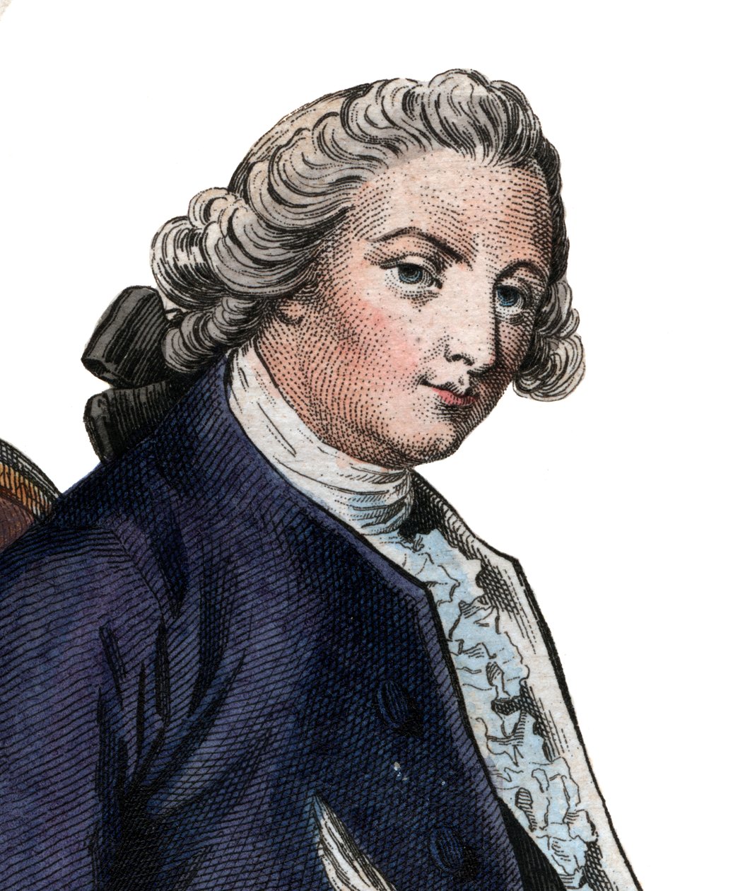Retrato de Jean Baptiste Louis Gresset (1709-1777), poeta y dramaturgo francés de French School