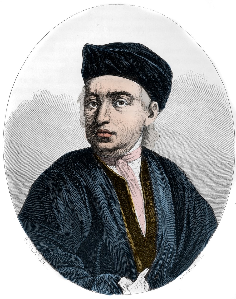 Retrato de Jean Calas, ilustración de 