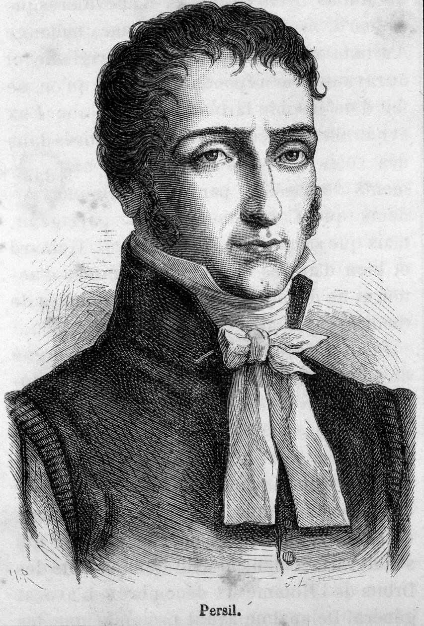 Retrato de Jean Charles Persil (1785-1870) Ministro de Justicia francés. de French School