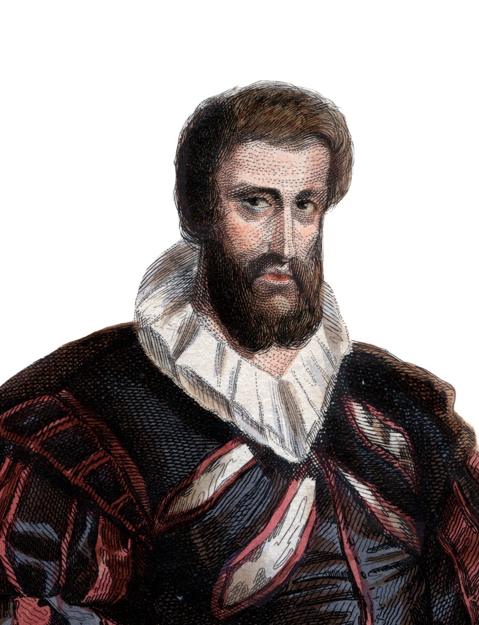 Retrato de Jean Goujon (1510-c.1566), escultor y arquitecto francés de French School