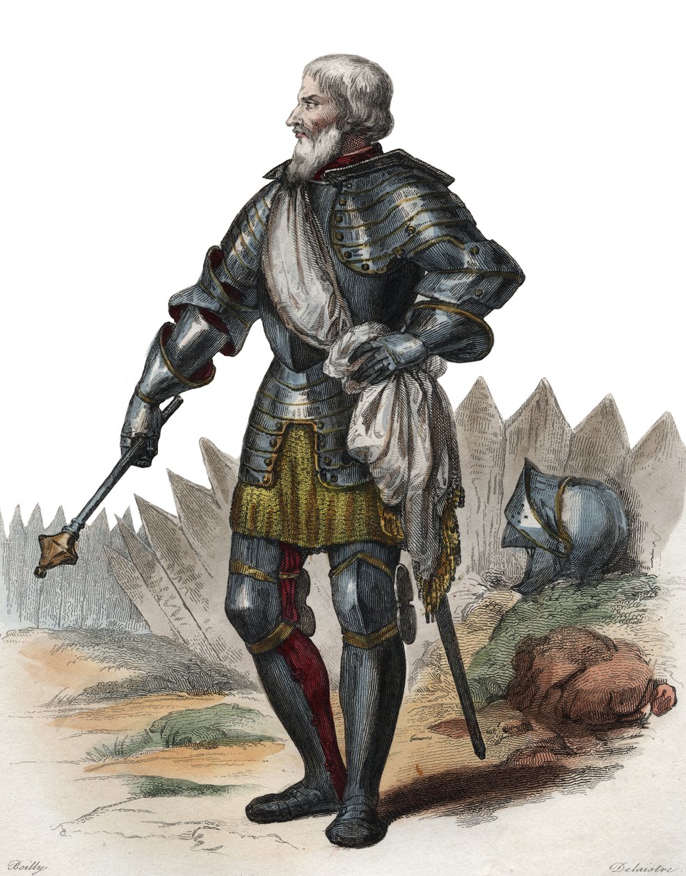 Retrato de Jean II Le Maingre (1366-1421), llamado Boucicaut, mariscal de Francia de French School