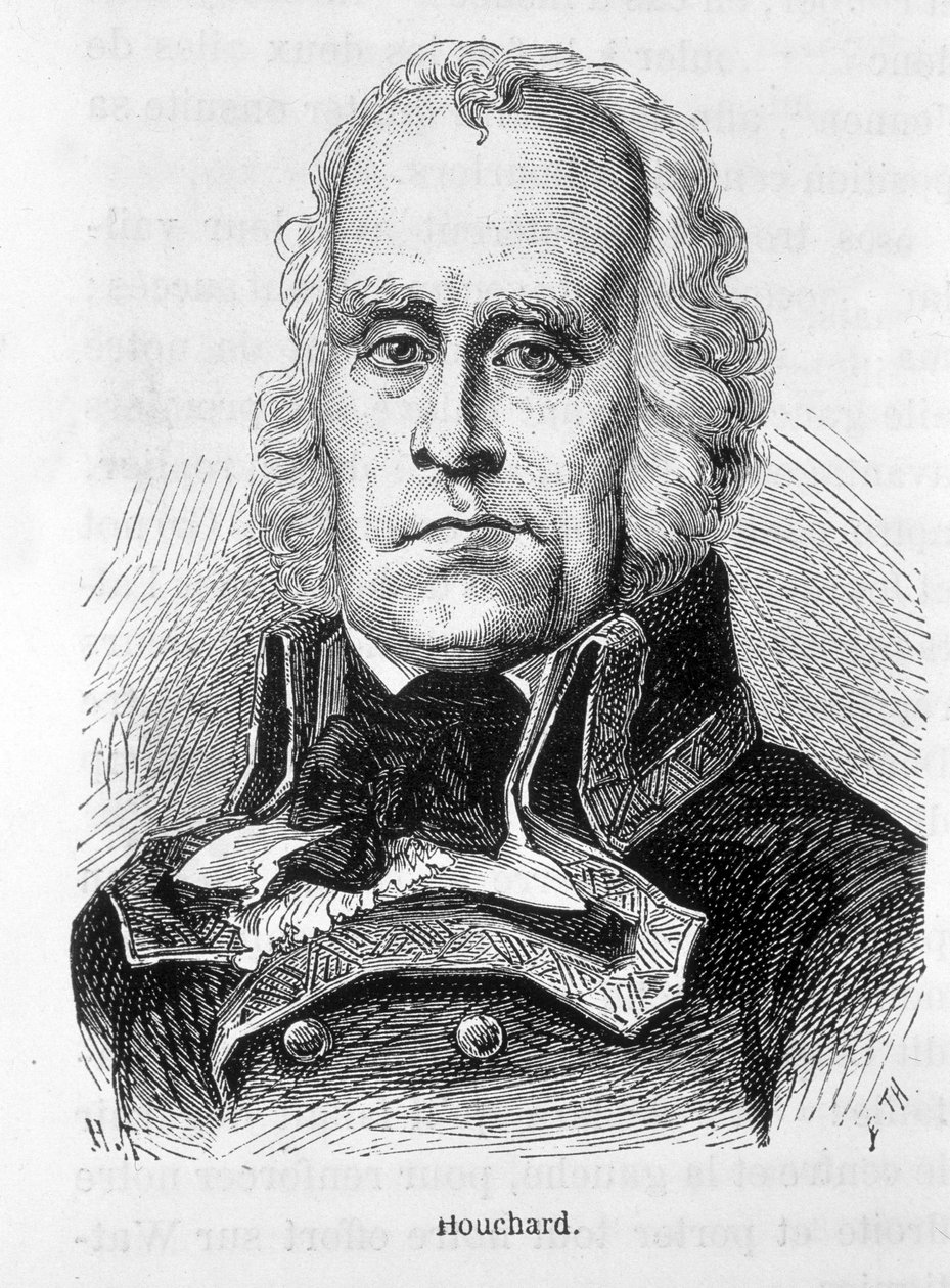 Retrato de Jean Nicolas Houchard (1738 - 1793), general francés - en "L