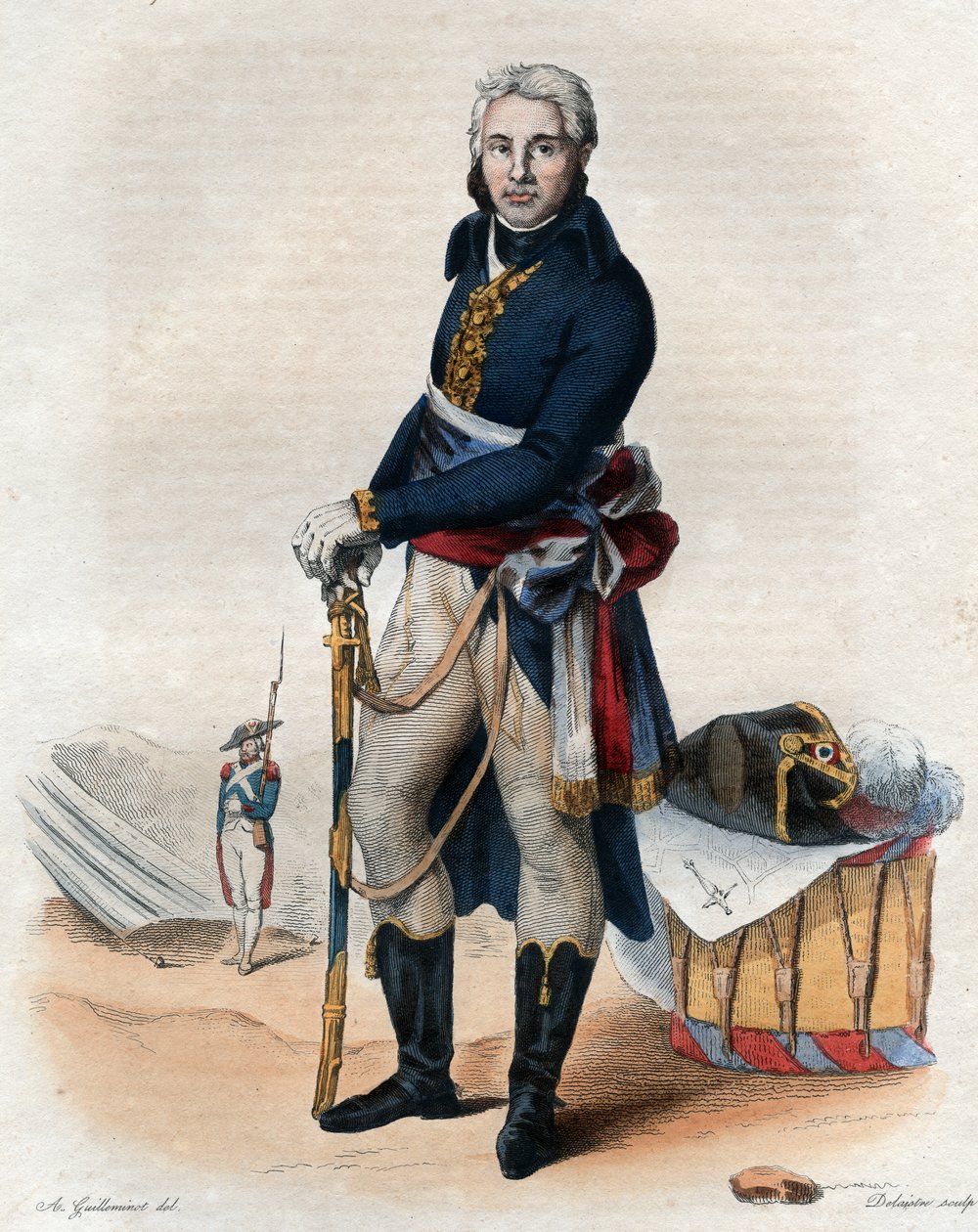 Retrato de Jean Victor Moreau (1763-1813), general francés de French School