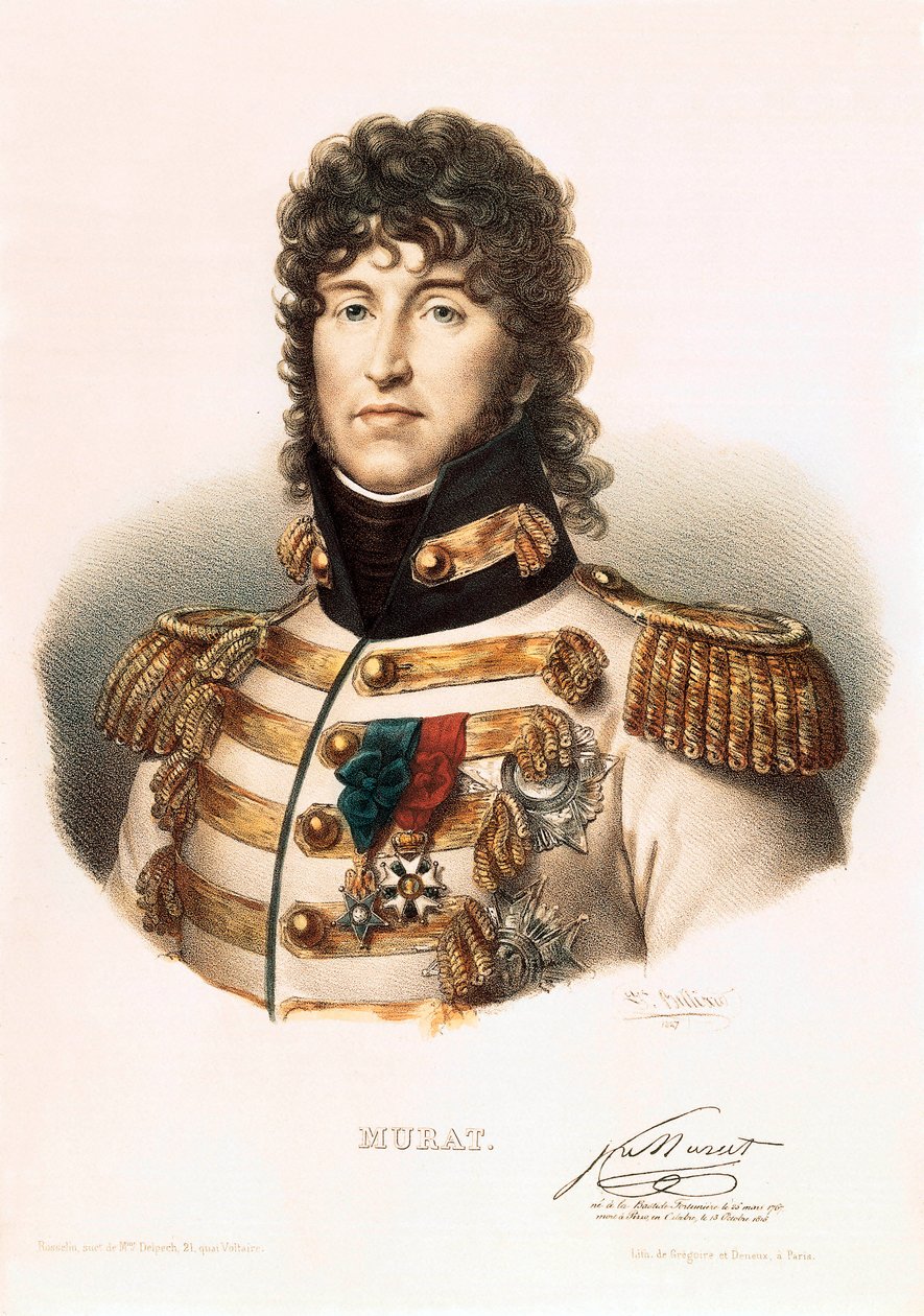 Retrato de Joachim Murat (1767-1815), mariscal de Francia, rey de Nápoles de French School