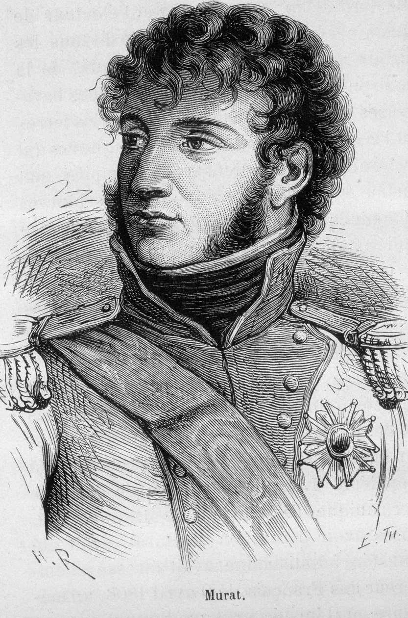 Retrato de Joachim Murat (1767 - 1815) - en “L