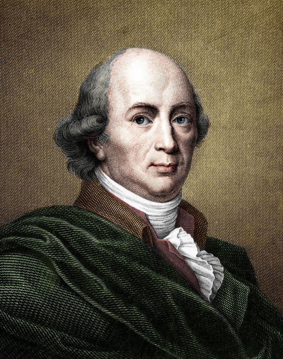 Retrato de Johann Gottfried Herder (1744-1803) filósofo y escritor alemán de French School