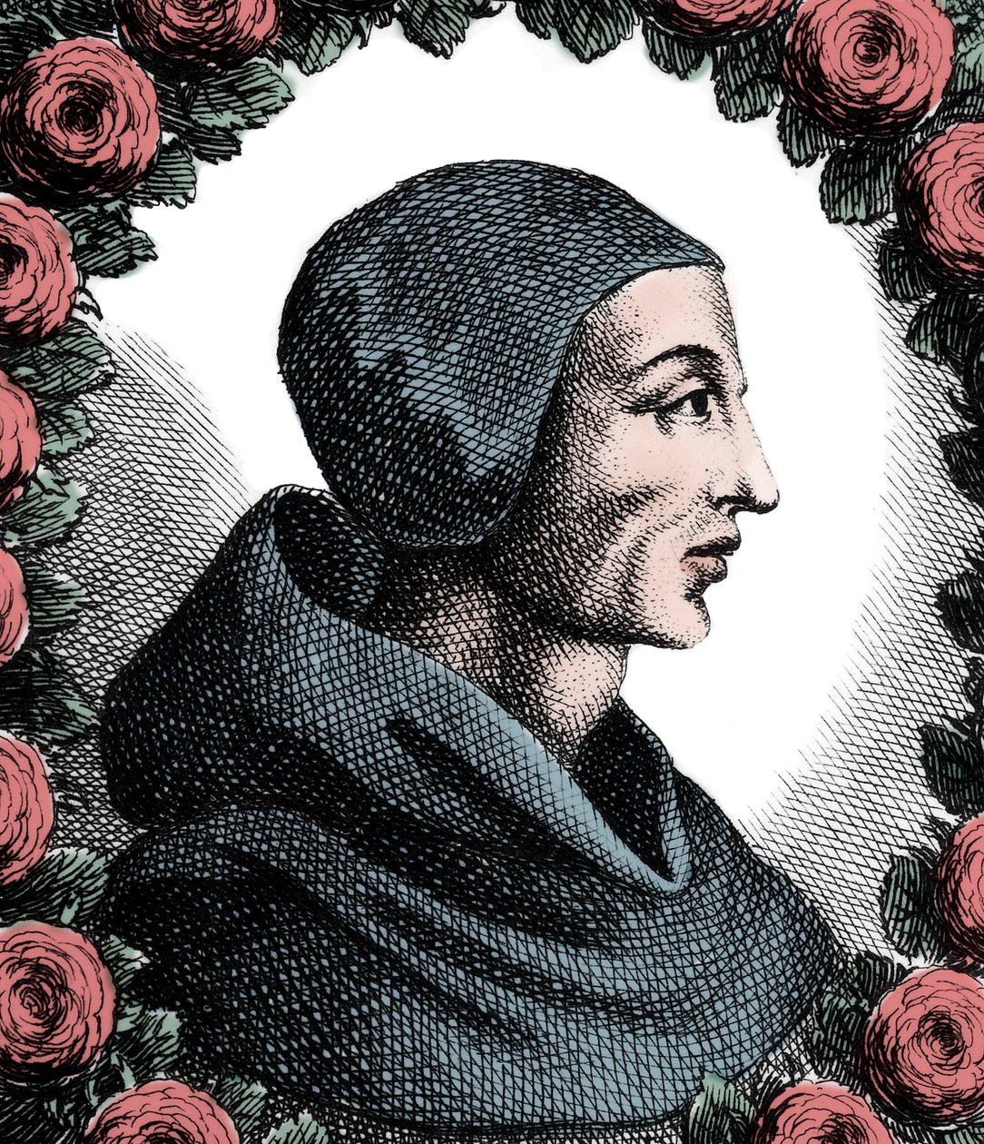Retrato de John Duns Scotus (c.1265-c.1308) de French School