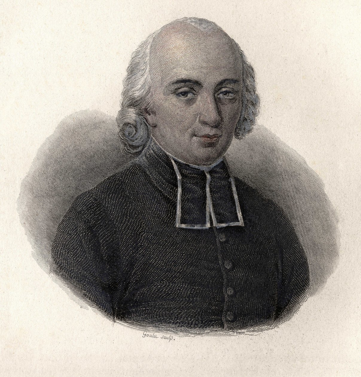 Retrato del Abate Rozier de French School
