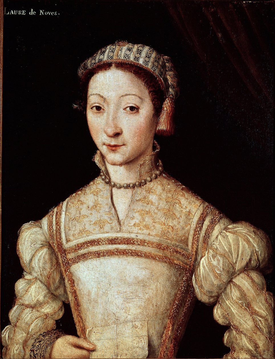 Retrato de Laure de Noves (1308-1348), amada de Petrarca de French School