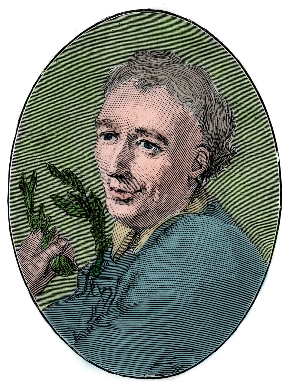 Retrato de Laurence Eusden (1688-1730) poeta inglés de French School