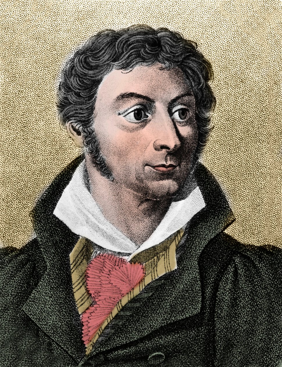 Retrato de Lorenz Oken (1779-1851), naturalista y filósofo alemán de French School