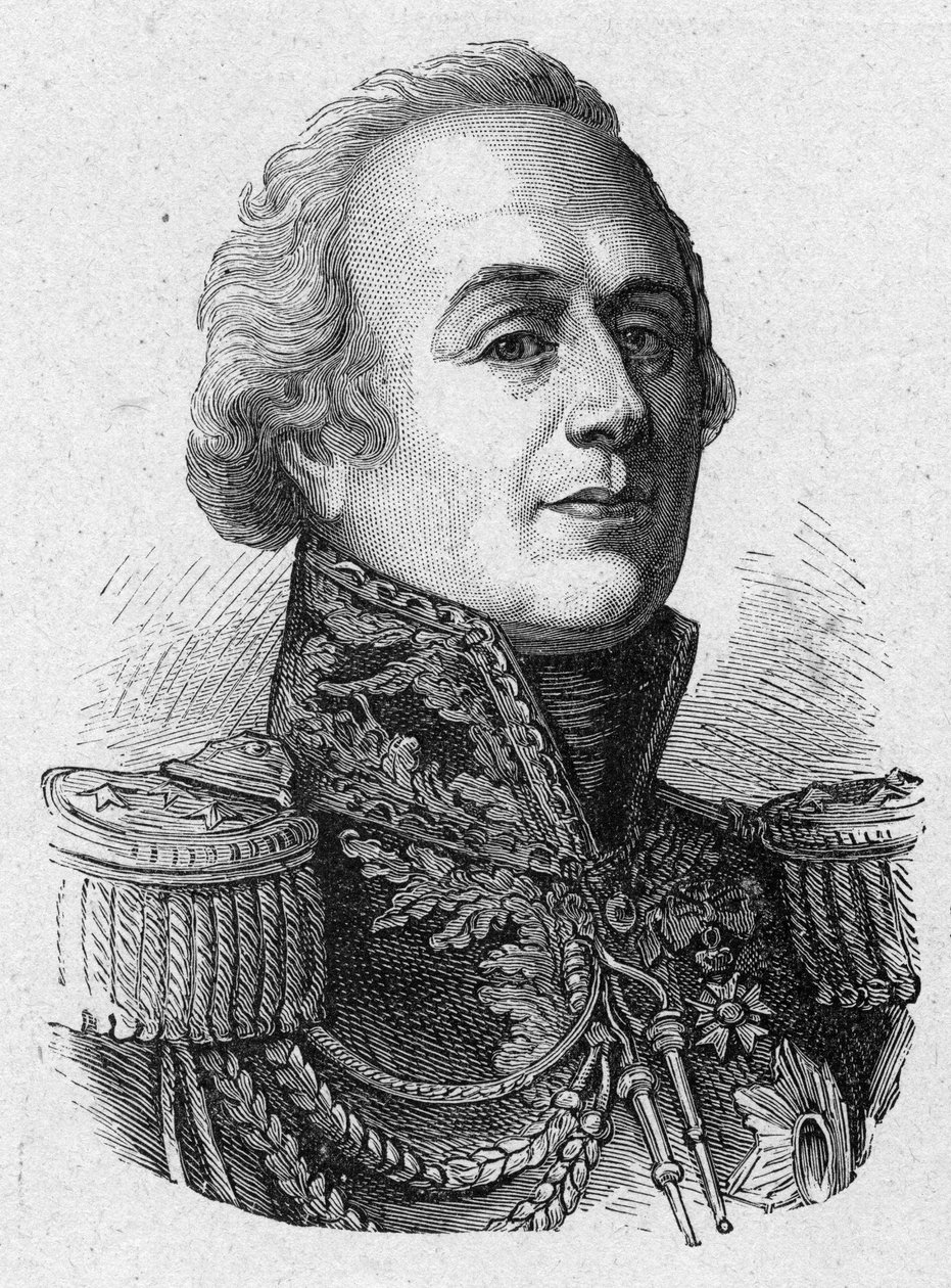 Retrato de Louis-Marie, Conde y General Francés (1755-1813) de French School