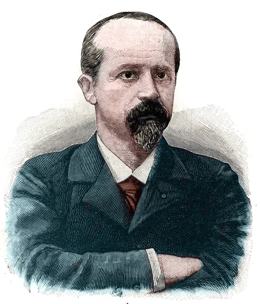 Retrato de Louis Jean Baptiste Lepine (1846-1933) abogado y político francés, inventor del Concurso Lepine de French School