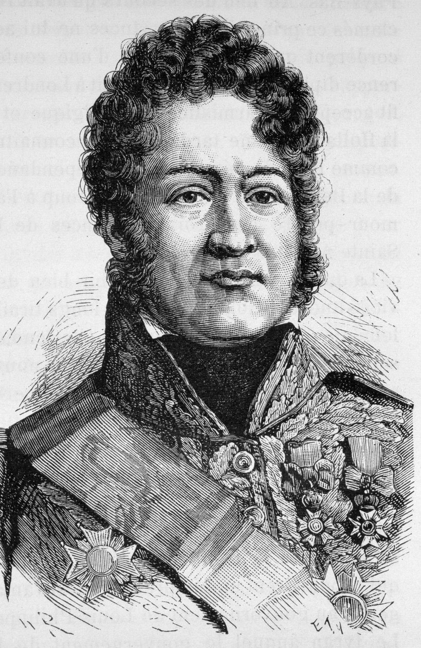 Retrato de Luis Felipe I (1773 - 1850) - en 