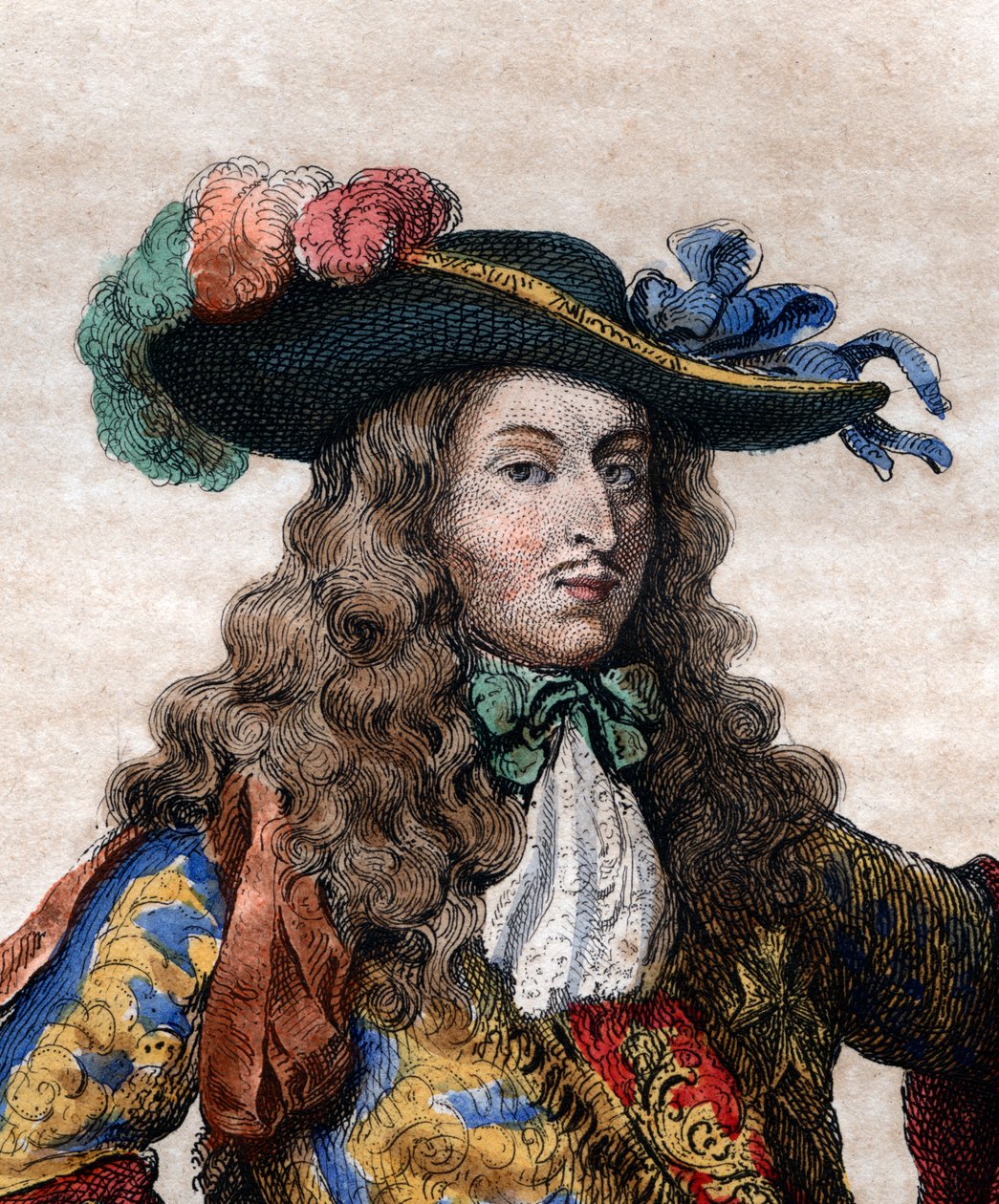 Retrato de Luis de Borbón, príncipe de Condé (1621-1686), general francés, conocido como el Gran Condé de French School