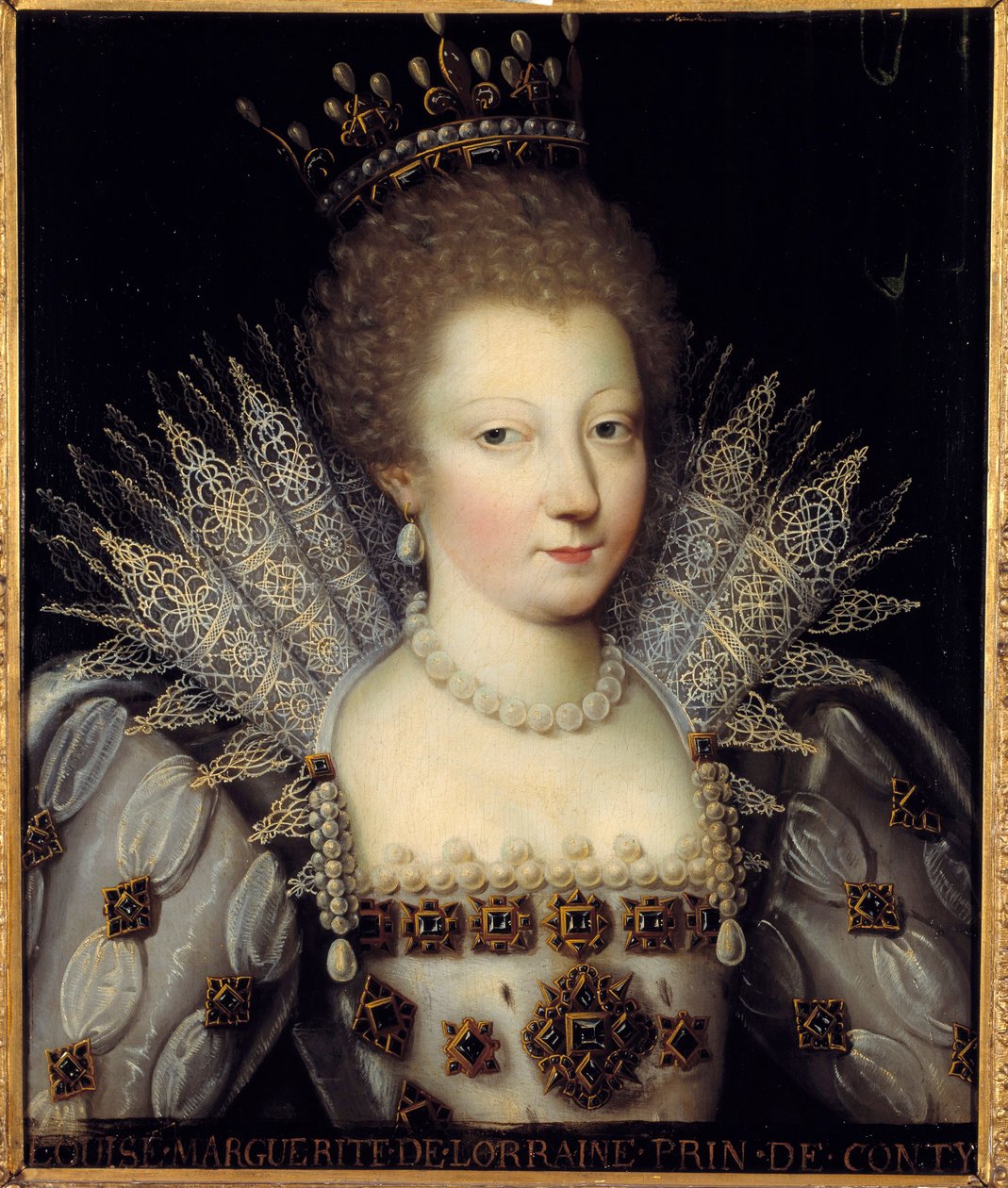 Retrato de Louise Marguerite de Lorraine, Princesa de Conti de French School