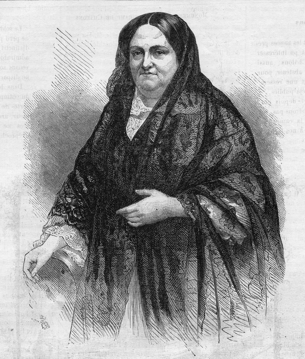 Retrato de María Cristina Fernanda de Borbón de French School