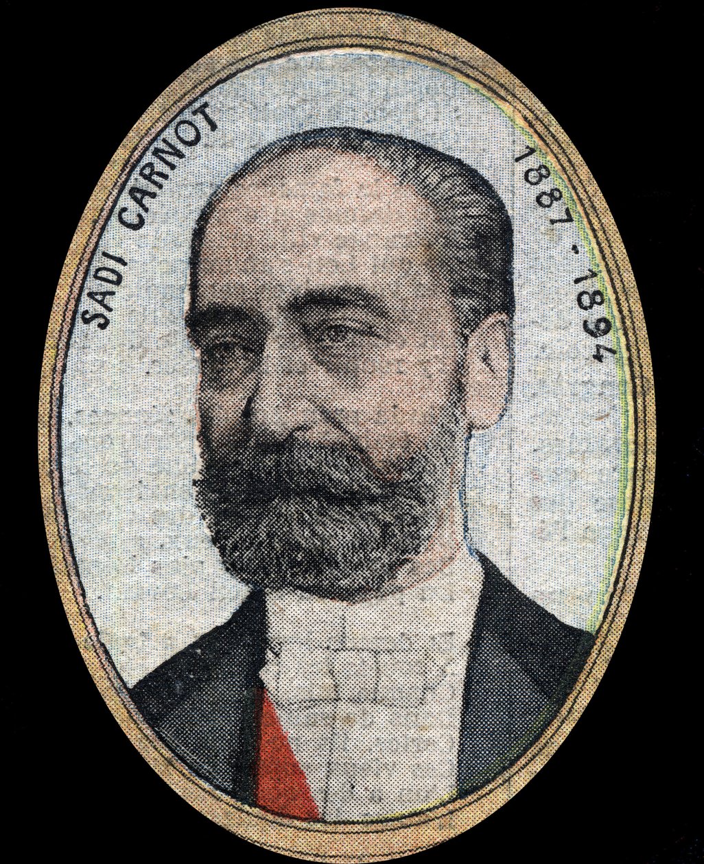 Retrato de Marie François Sadi Carnot (1837-1894), presidente de la República Francesa. de French School