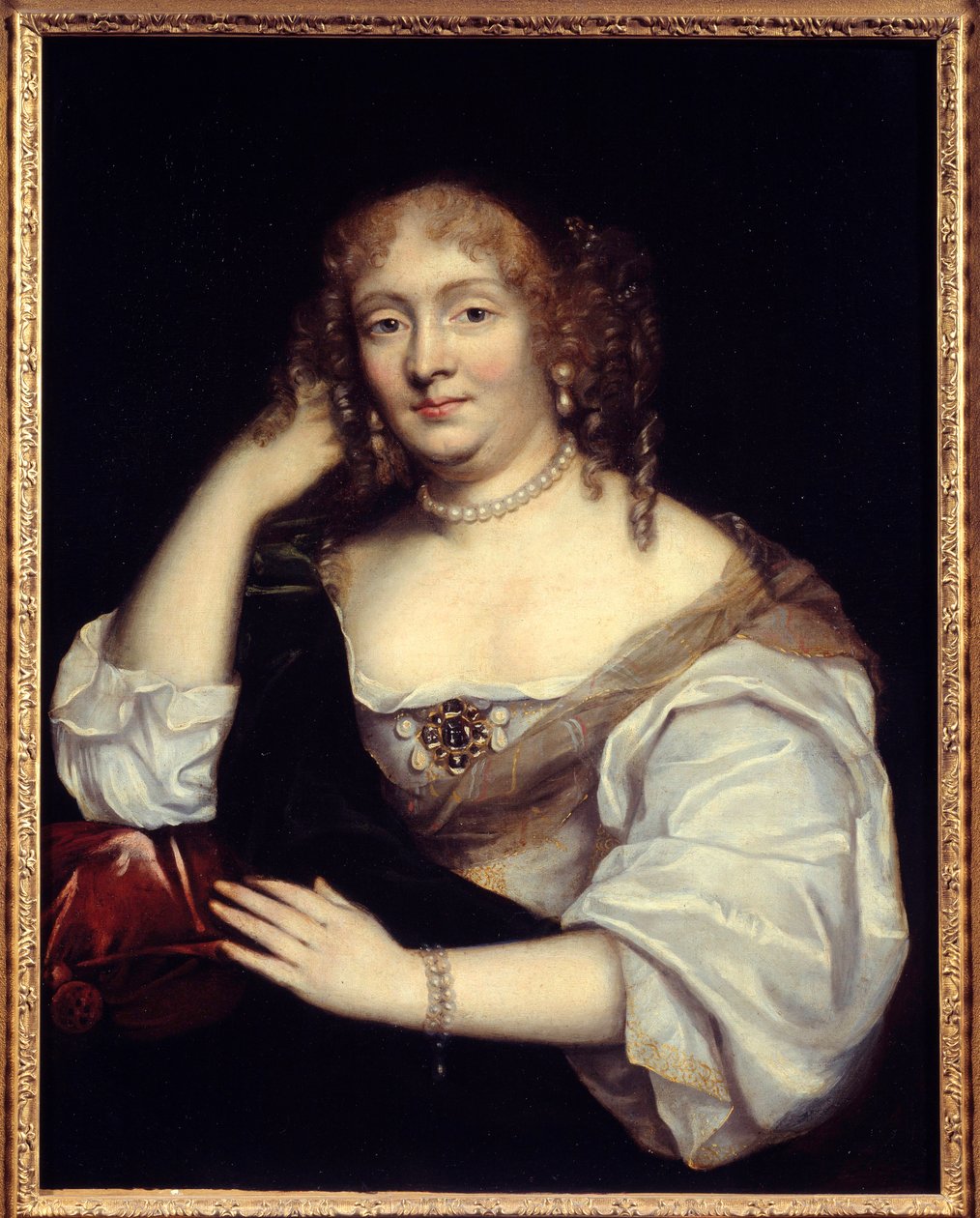 Retrato de Marie de Rabutin-Chantal, Marquesa de Sevigne conocida como Madame de Sevigne (1626-1696) de French School