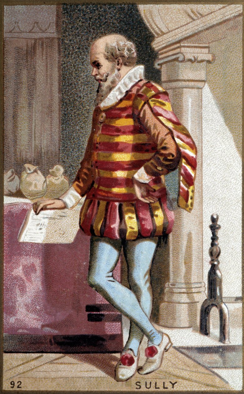 Retrato de Maximiliano de Bethune, Barón de Rosny, Duque de Sully (1560-1641), político francés. de French School