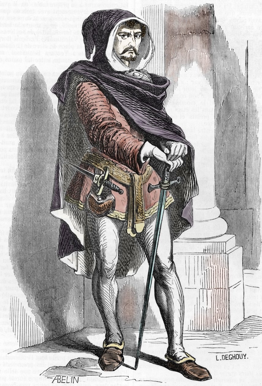 Retrato de Michelotto Corella de French School
