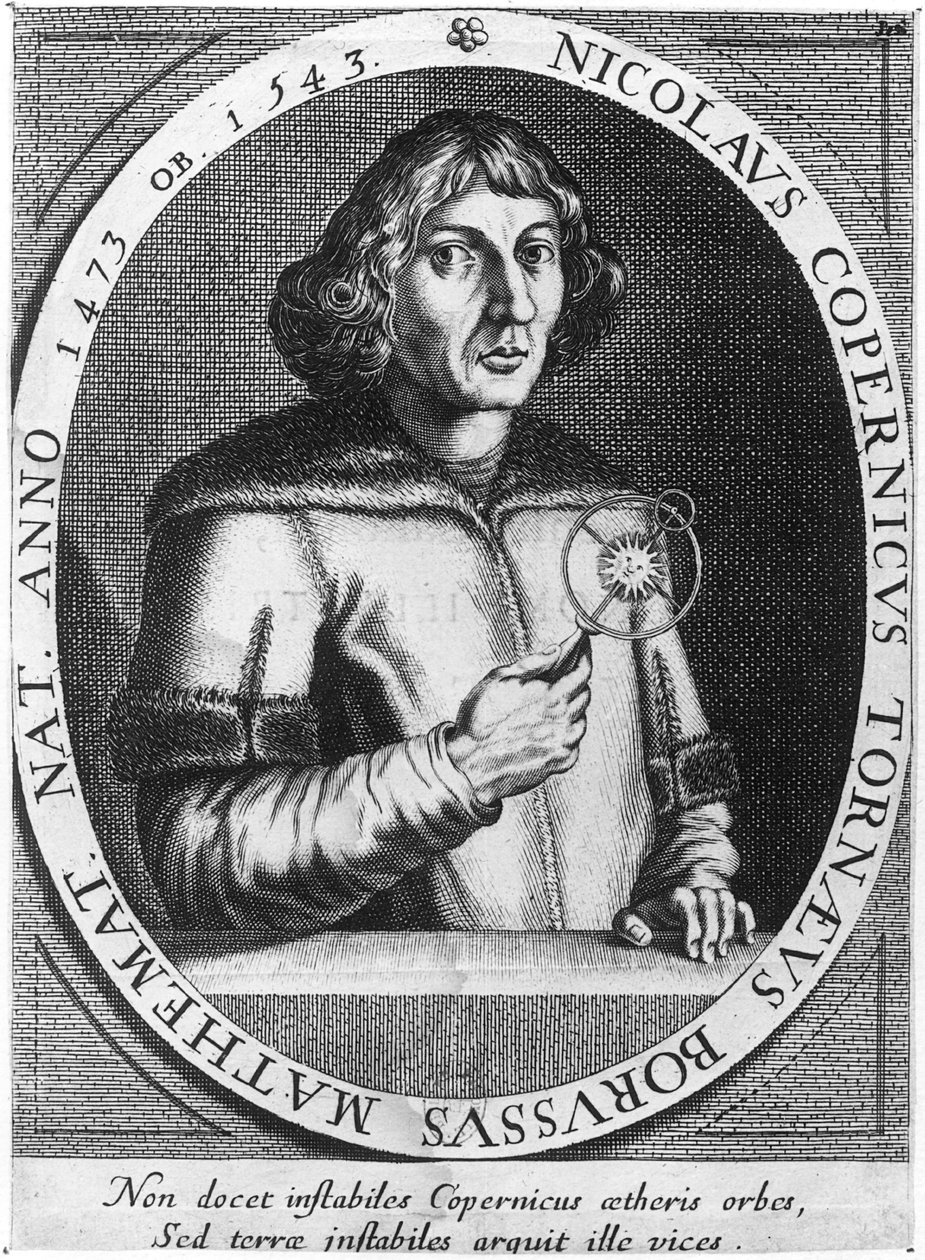 Retrato de Nicolás Copérnico de French School