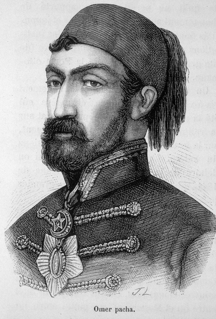 Retrato de Omer Pacha - en 