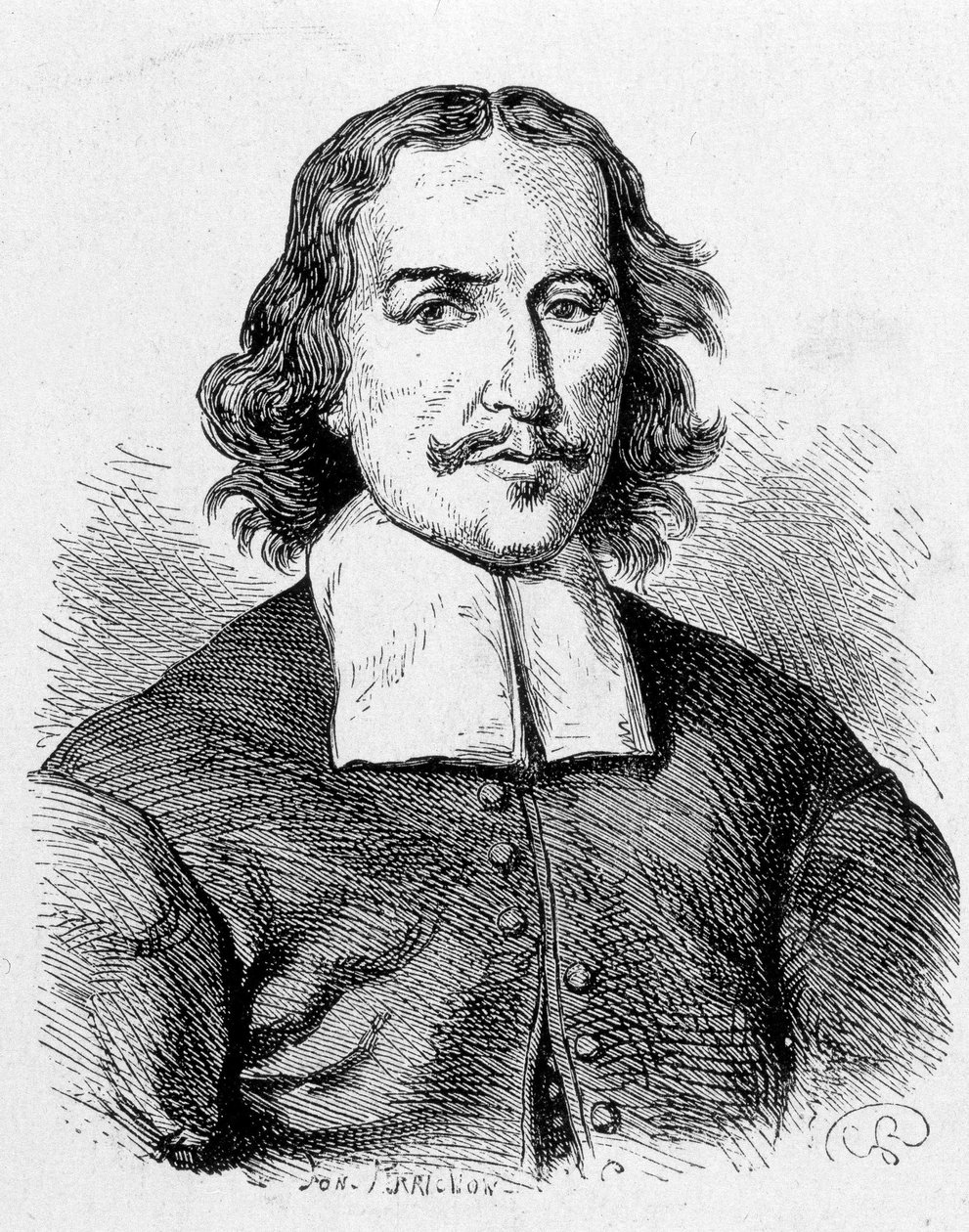 Retrato de Otto von Guericke de French School