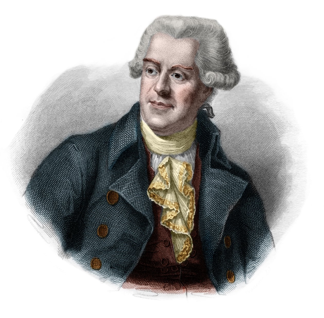 Retrato de Pascal Paoli (1725-1807), patriota y líder corso de French School