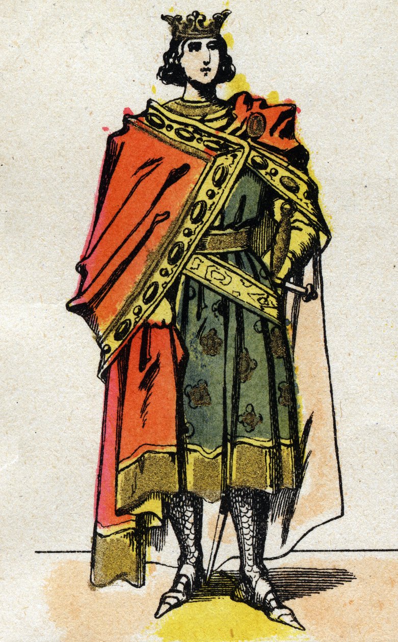 Retrato de Felipe V el Largo (1294 - 1322), Rey de Francia de French School