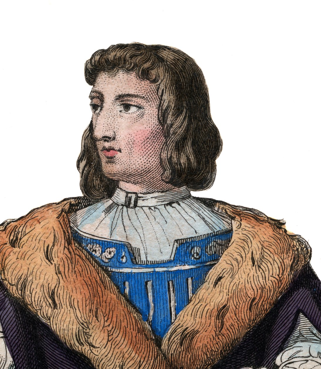 Retrato de Felipe de Commines (1447-1511), escritor y diplomático francés de French School