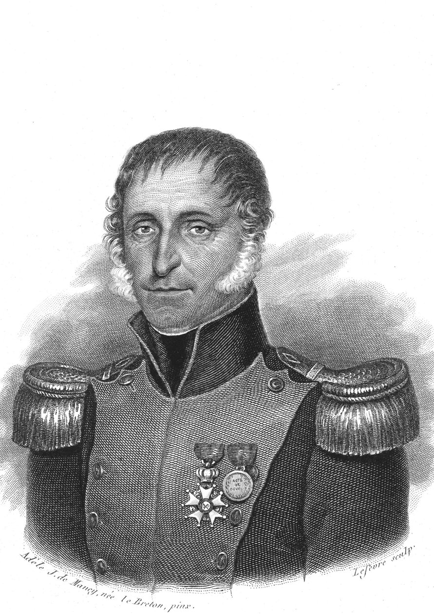 Retrato de Pierre Thomas Laurent Paillette (1776-1835) (grabado) de French School