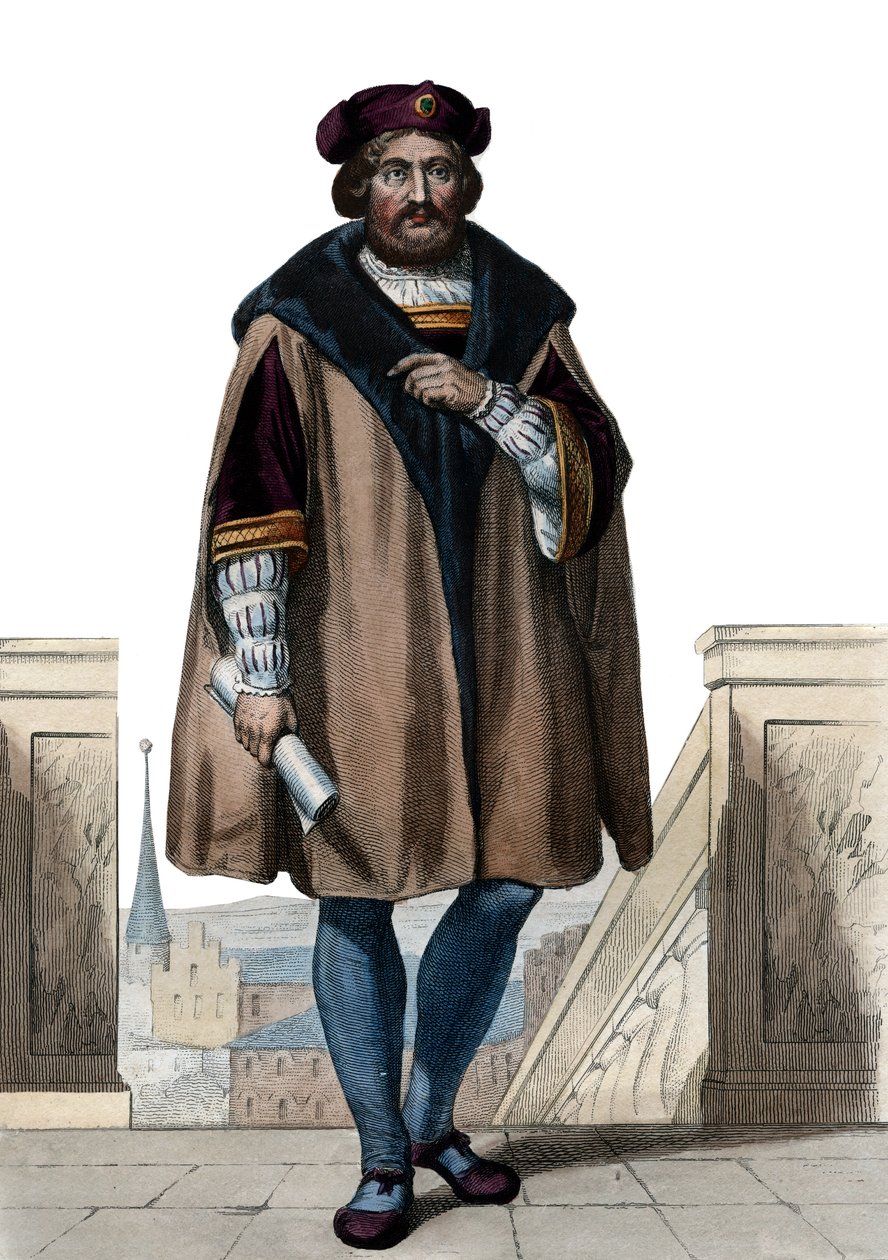 Retrato de Pierre de Ronsard (1524-1585) de French School