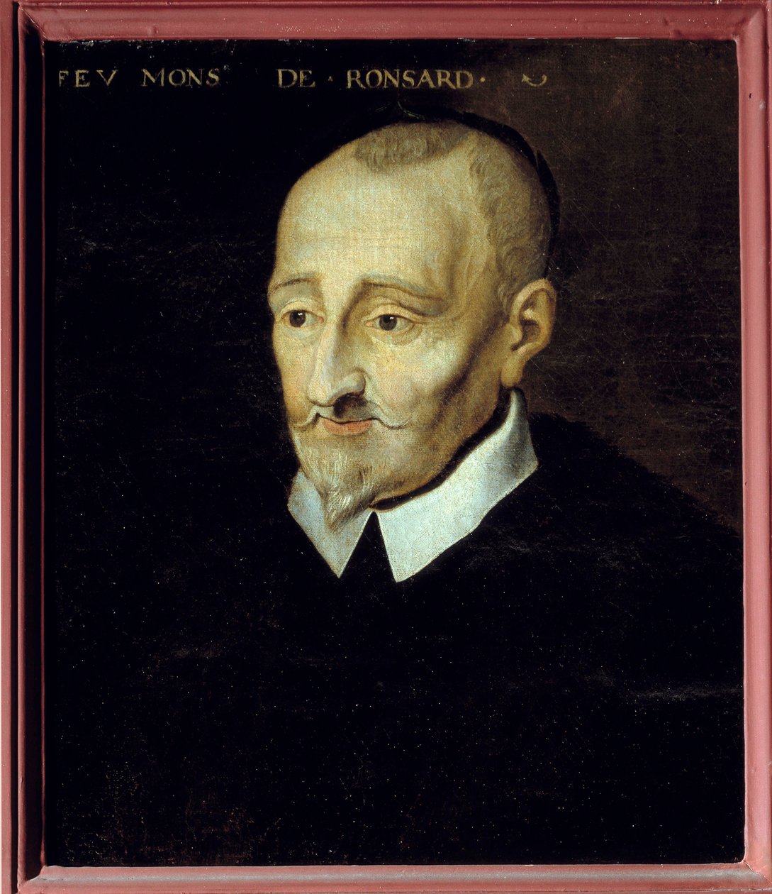 Retrato de Pierre de Ronsard (1524-1585), poeta francés de French School