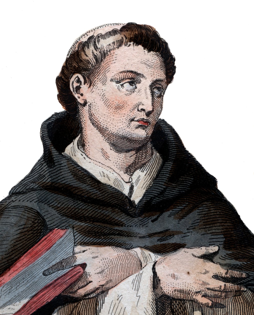 Retrato de San Bernardo de Claraval (1090-1153) de French School
