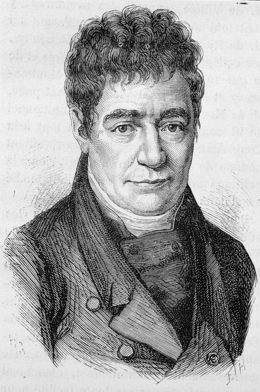 Retrato de Silvestre de Sacy - en “L