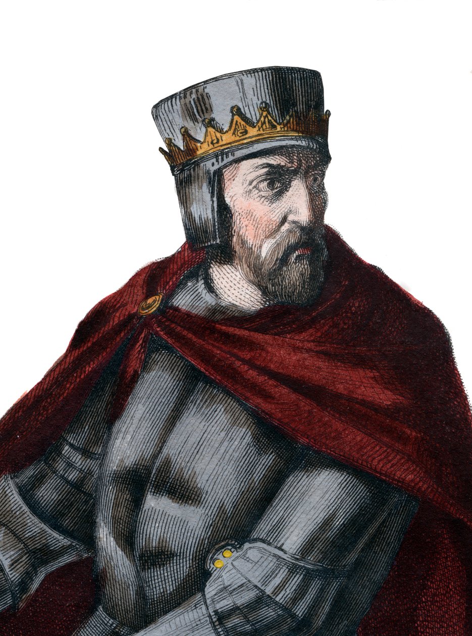 Retrato de Simón IV de Montfort, 5º Conde de Leicester (1150-1218), noble francés de French School