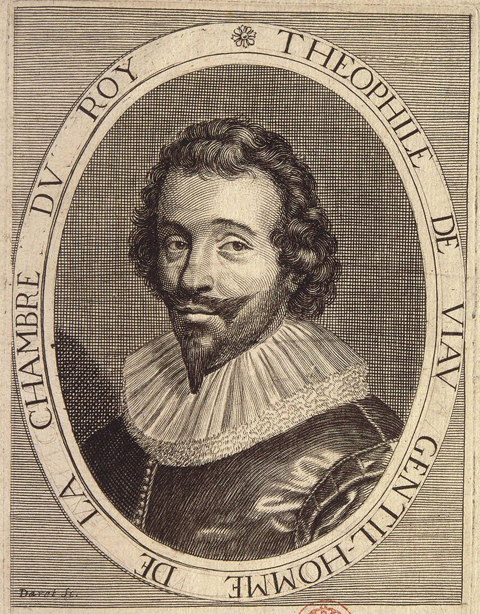 Retrato de Théophile de Viau de French School