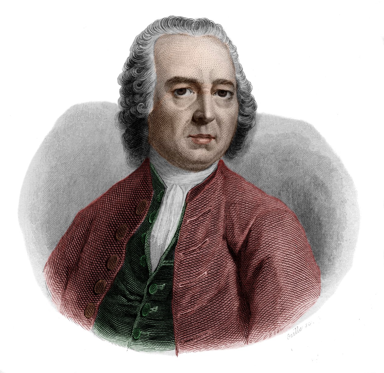 Retrato de Valentin Jamerey-Duval (1695-1775), bibliotecario y secretario francés de French School