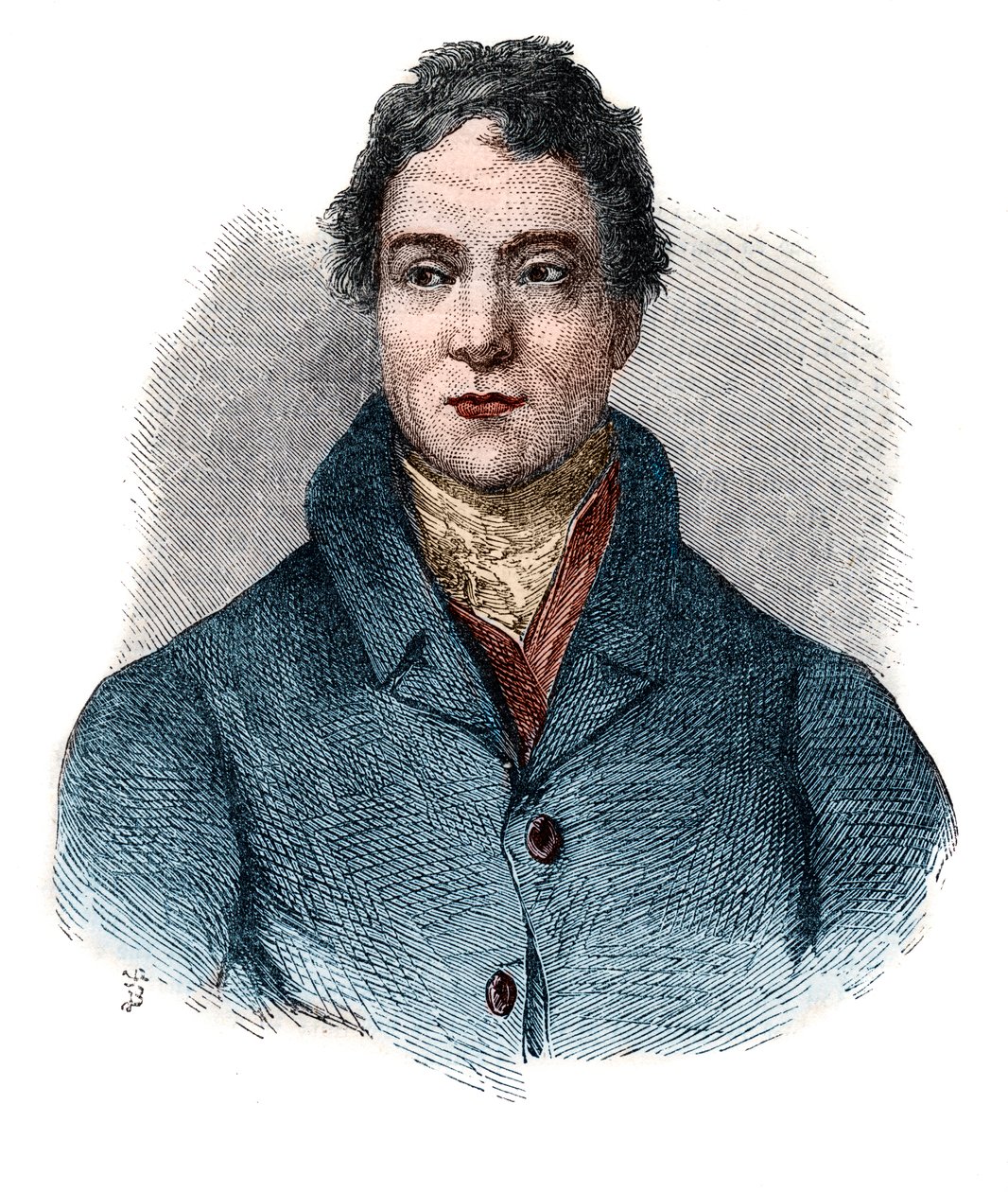 Retrato de William Huskisson (1770-1830), estadista británico de French School