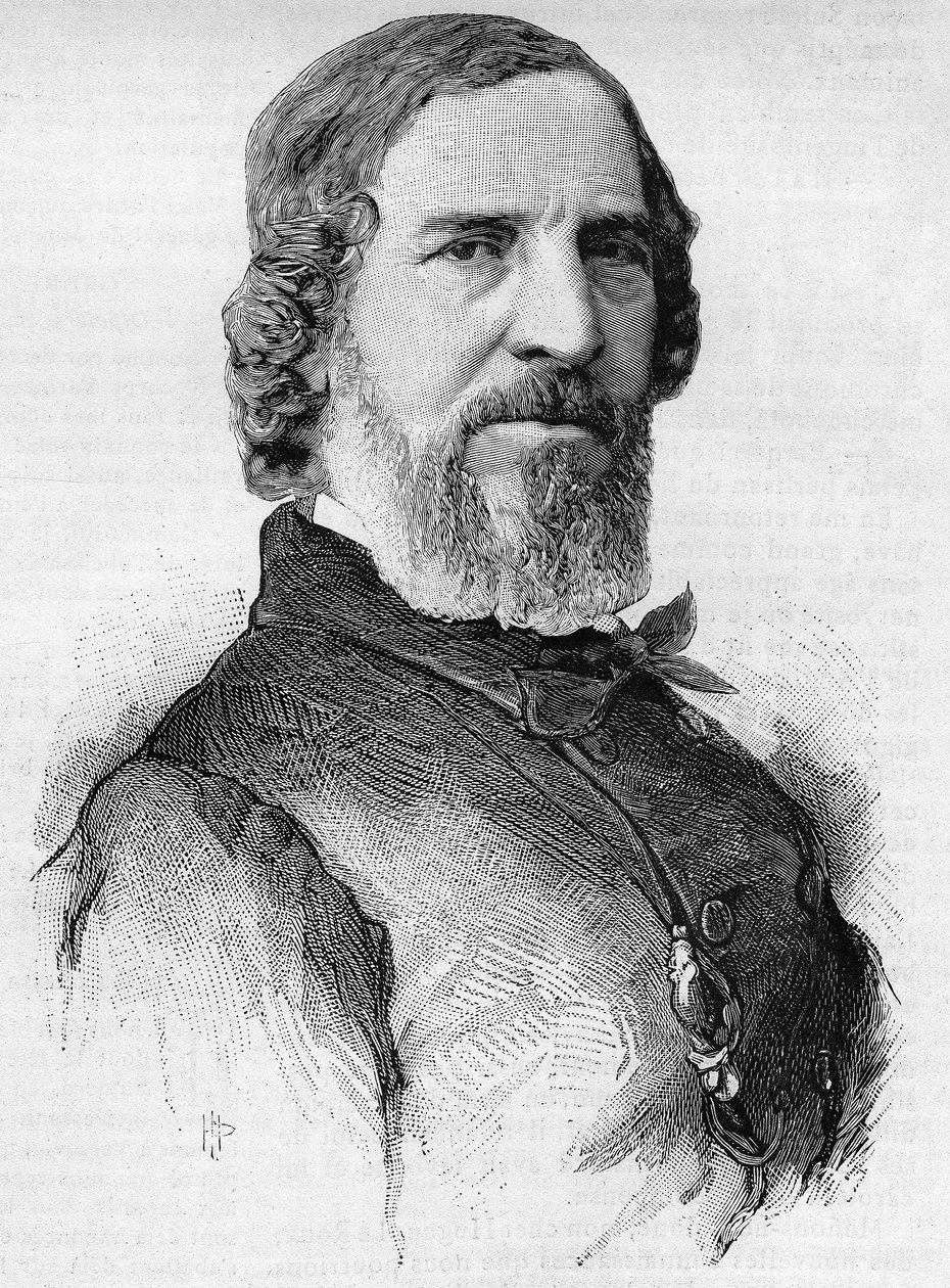 Retrato del actor francés Hugues Bouffe (1800-1888). de French School